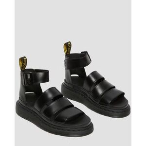 DR. MARTENS
CLARISSA II LEATHER STRAP SANDALS - NEW